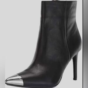 Calvin Klein cap toe booties